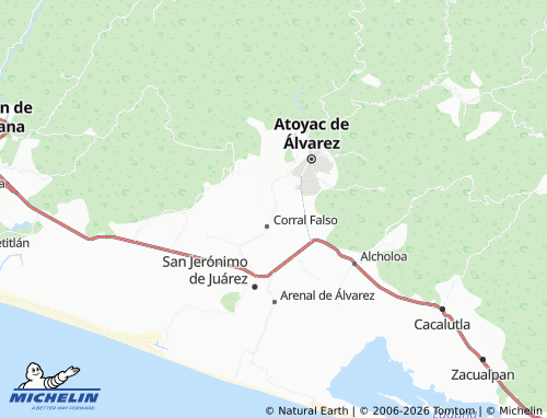 Mapa MICHELIN Boca de Arroyo - ViaMichelin