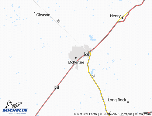 Mappa MICHELIN McKenzie - ViaMichelin