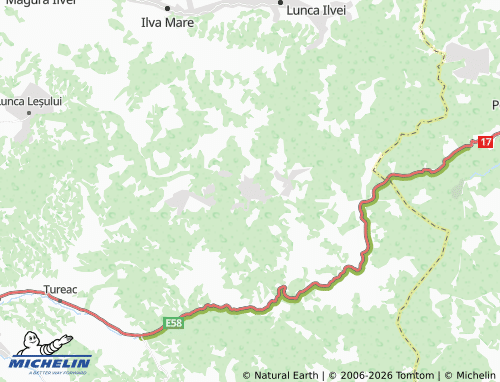 MICHELIN Ciosa map - ViaMichelin