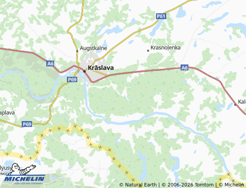 Mapa MICHELIN Ceplīši - ViaMichelin