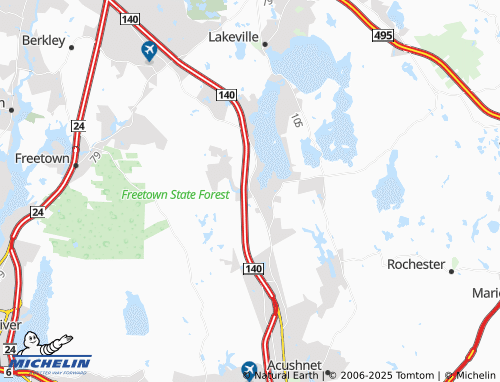 MICHELIN East Freetown map - ViaMichelin