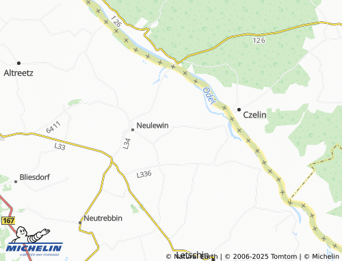 Carte MICHELIN Gieshof-Zelliner Loose - ViaMichelin