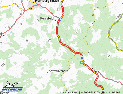 MICHELIN Wallenstein map - ViaMichelin