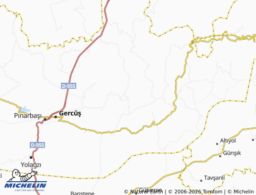 Mapa MICHELIN Çukuryurt - ViaMichelin