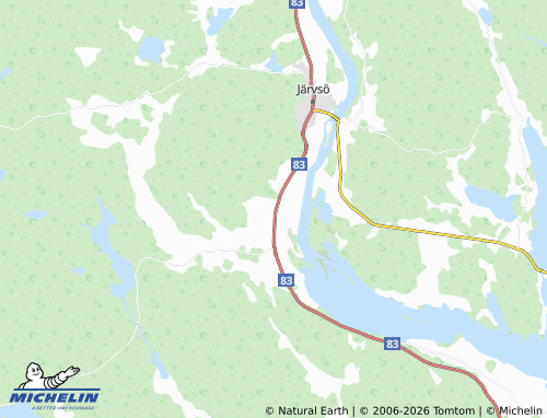 MICHELIN-Landkarte Bondarv - ViaMichelin