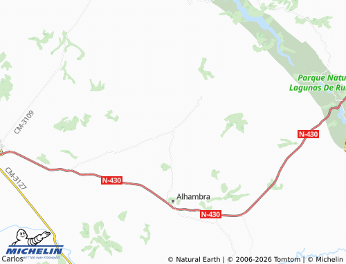 MICHELIN La Calera map - ViaMichelin