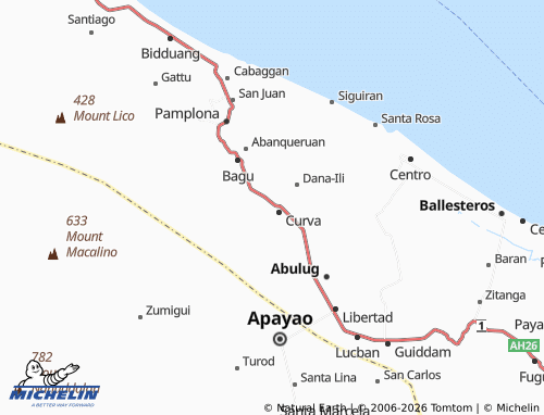 MICHELIN Santa Cruz map - ViaMichelin