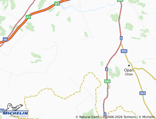 Mappa MICHELIN Kozarevets - ViaMichelin