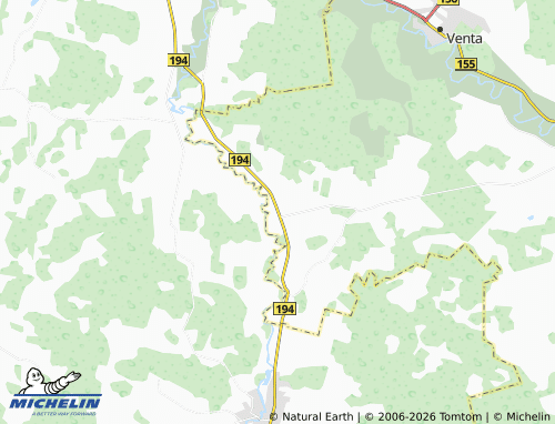 Mappa MICHELIN Kairiškiai - ViaMichelin