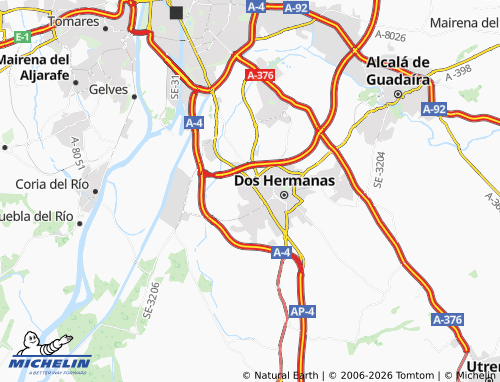 MICHELIN-Landkarte La Motilla - ViaMichelin