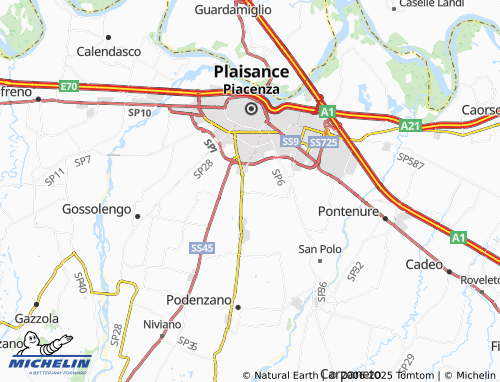 Carte MICHELIN San Bonico - ViaMichelin