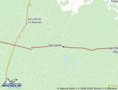 Mappa MICHELIN Loma Bonita - ViaMichelin