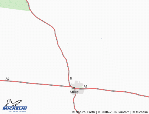 Mapa MICHELIN Myall Park - ViaMichelin