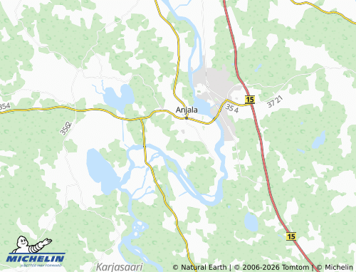 MICHELIN-Landkarte Ruokosuo - ViaMichelin