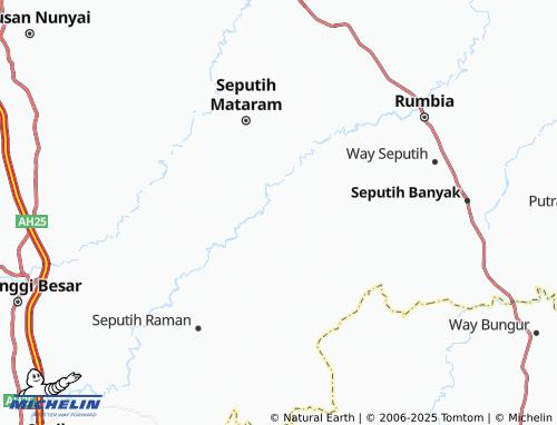 MICHELIN Buyut Baru map - ViaMichelin
