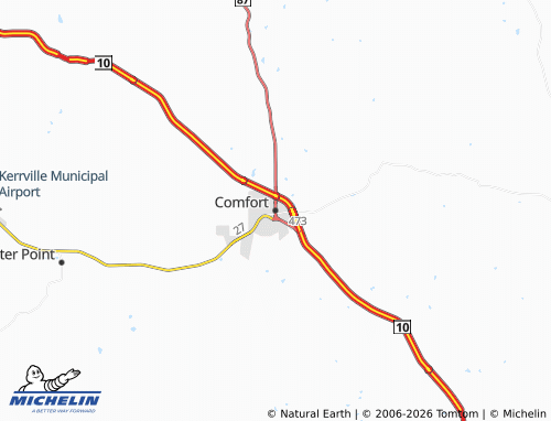 Mappa MICHELIN Comfort - ViaMichelin