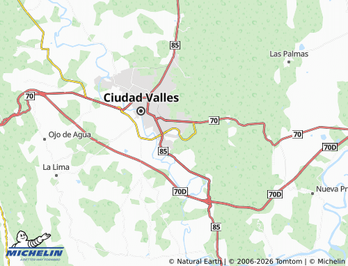 Mappa MICHELIN Valles 85 - ViaMichelin