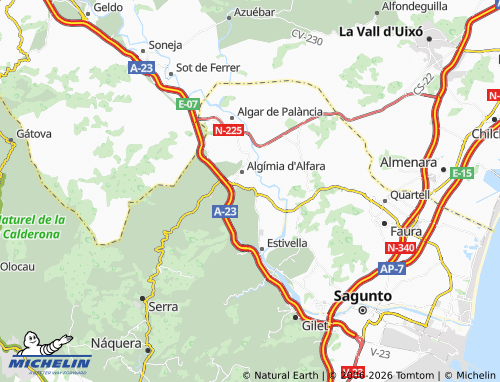 Mappa MICHELIN Torres Torres - ViaMichelin