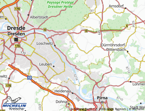 Mappa MICHELIN Rockau - ViaMichelin