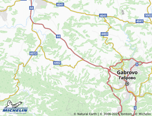 MICHELIN Novakovtsi map - ViaMichelin