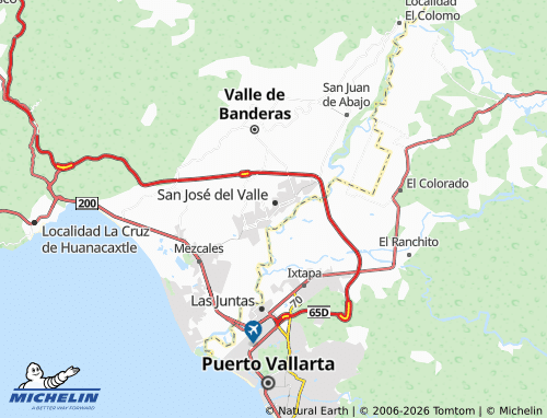 MICHELIN Arcos de San José map - ViaMichelin