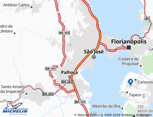 Mapa MICHELIN Brejaru - ViaMichelin