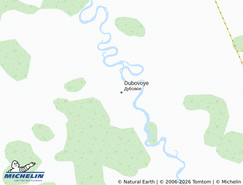 MICHELIN-Landkarte Dubovoye - ViaMichelin