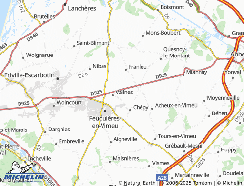 Carte MICHELIN Saint-Mard - ViaMichelin