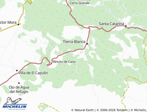 MICHELIN El Picacho map - ViaMichelin