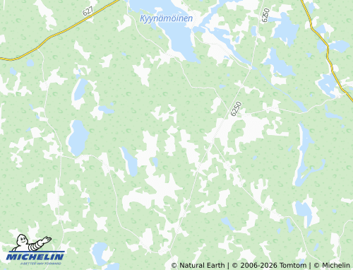 MICHELIN Matomäki map - ViaMichelin
