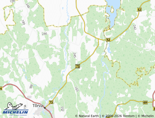 Mapa MICHELIN Uralaane - ViaMichelin