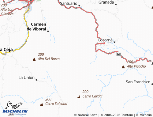 Carte MICHELIN San Lorenzo - ViaMichelin
