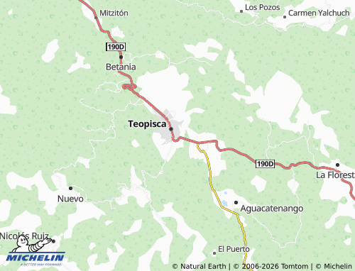 Mapa MICHELIN Colonia San José - ViaMichelin