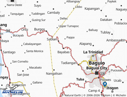 Mappa MICHELIN Bayabas - ViaMichelin