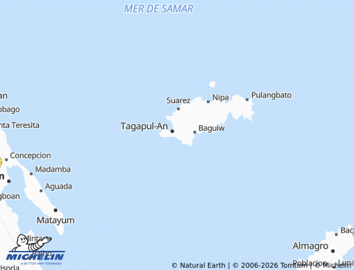 MICHELIN Labangbaybay map - ViaMichelin
