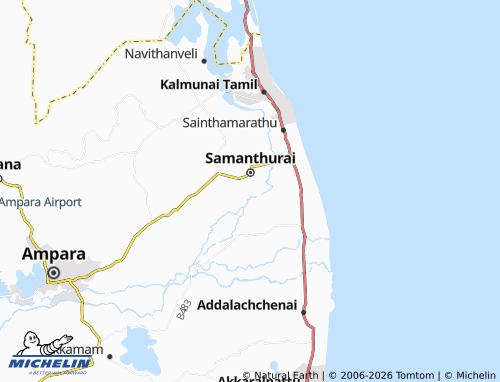 Mappa MICHELIN Kallarichchel 03 - ViaMichelin