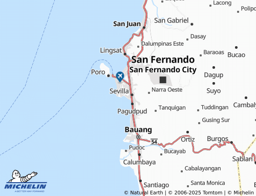 MICHELIN San Vicente map - ViaMichelin