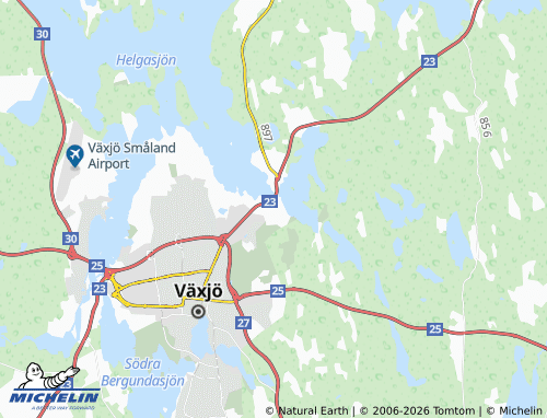 MICHELIN Sandsbro map - ViaMichelin