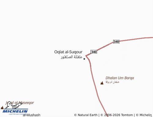 MICHELIN-Landkarte al-Rabwah - ViaMichelin