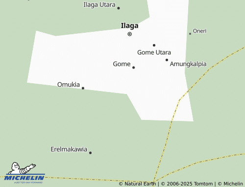 MICHELIN Ai Arama map - ViaMichelin
