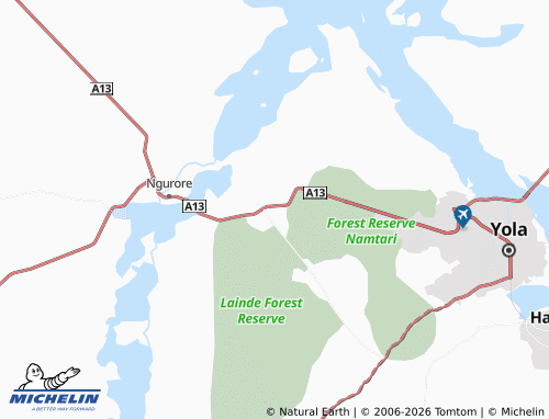 Carte MICHELIN Madakaure - ViaMichelin