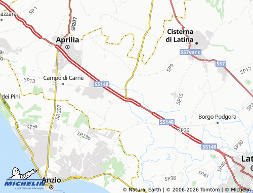 Mappa MICHELIN Campoverde - ViaMichelin