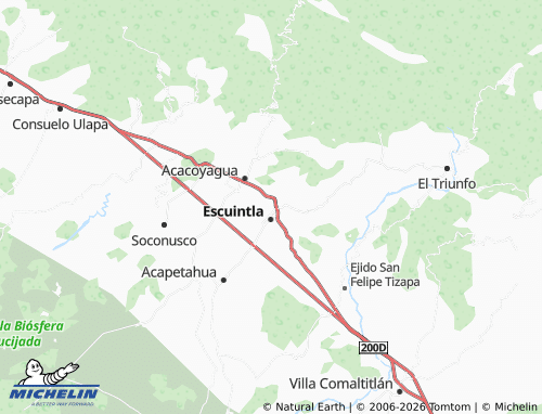 MICHELIN El Manantial map - ViaMichelin