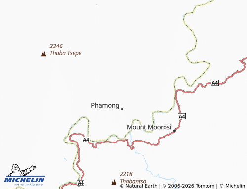 Mappa MICHELIN Ha Ntloana - ViaMichelin