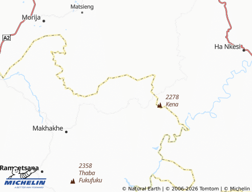Carte MICHELIN Ha Monyake - ViaMichelin