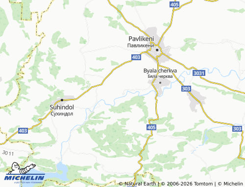 Mappa MICHELIN Rositsa - ViaMichelin