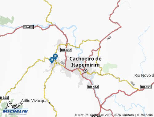 MICHELIN Elpidio Volpini map - ViaMichelin