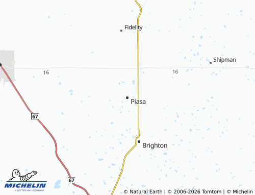 Mapa MICHELIN Piasa - ViaMichelin