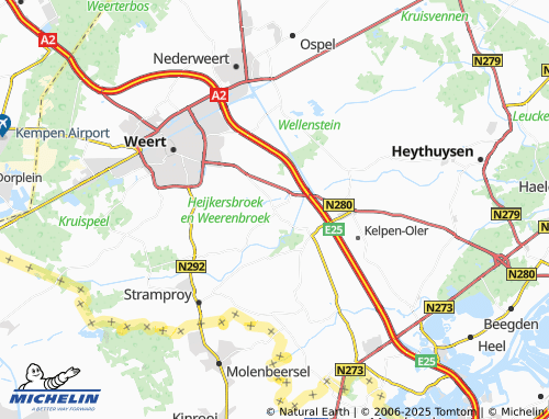 Mapa MICHELIN Swartbroek - ViaMichelin