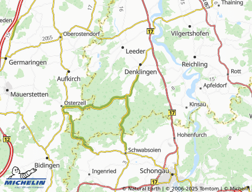 Mapa MICHELIN Dienhausen - ViaMichelin